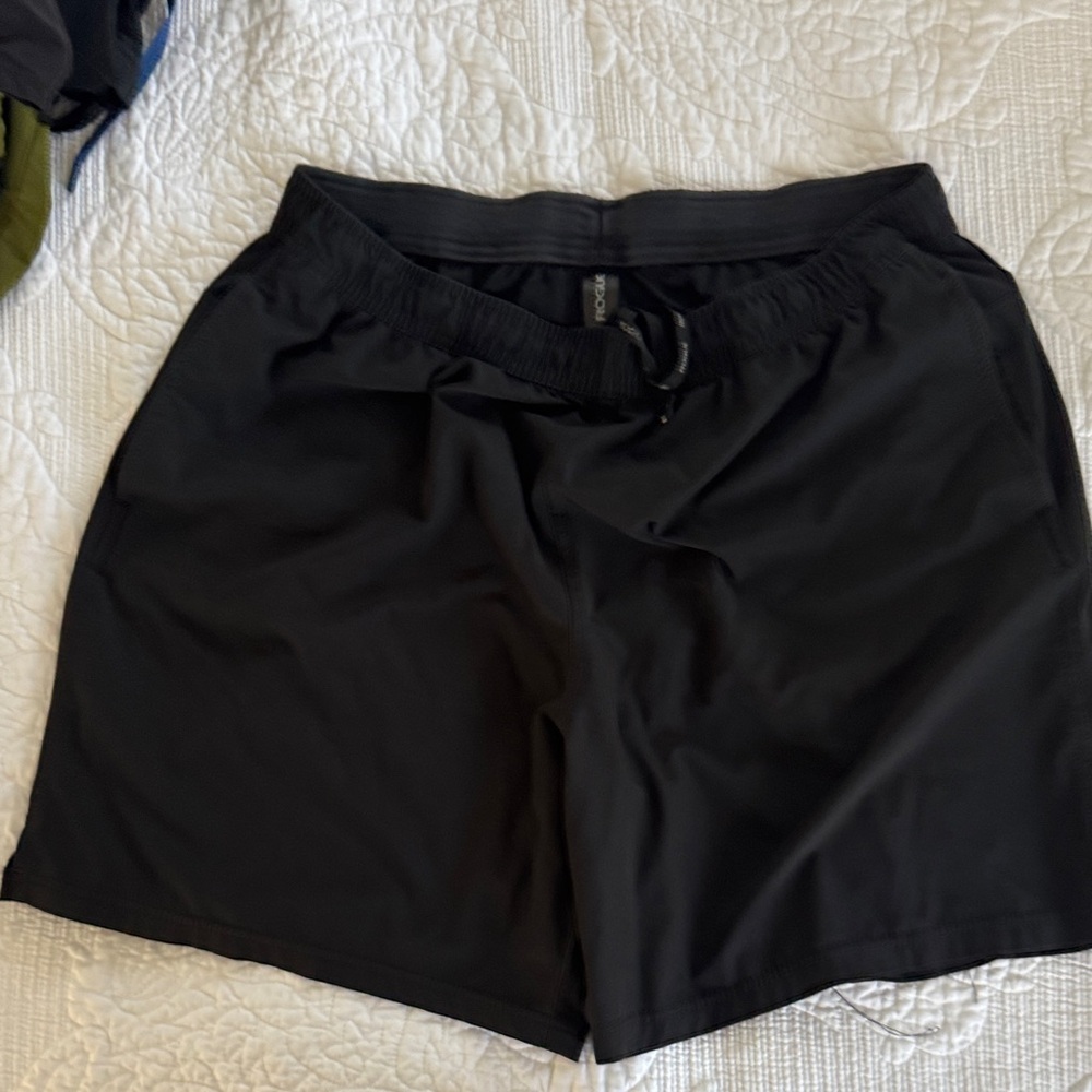 Rogue Black Athletic Shorts